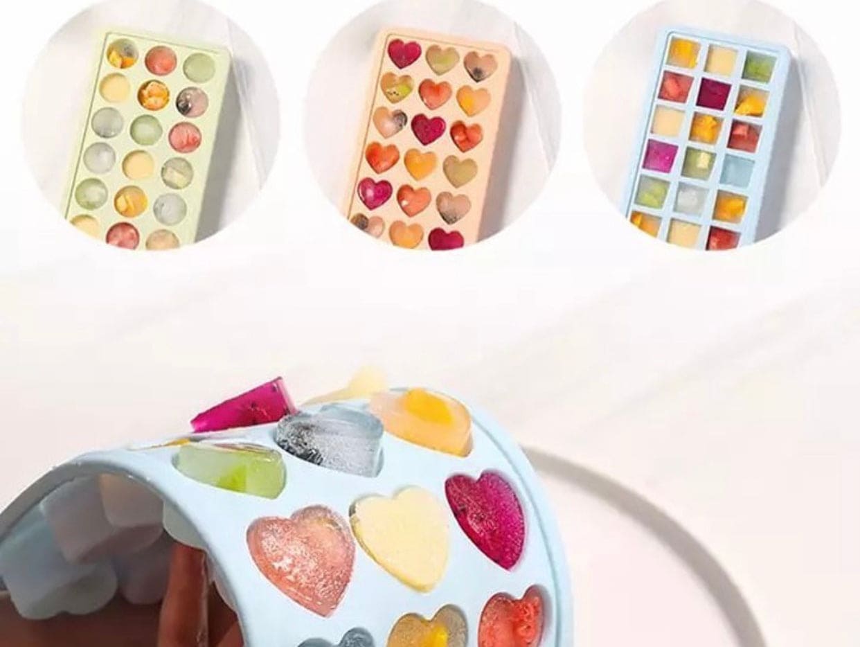 10 Grid Silicone Ice Cube Tray, Easy Release Mini Ice Cube Tray, Creative Cute Small Ice Cube Mold 10 Grid Silicone Ice Cube Tray, Easy Release Mini Ice Cube Tray, Creative Cute Small Ice Cube Mold